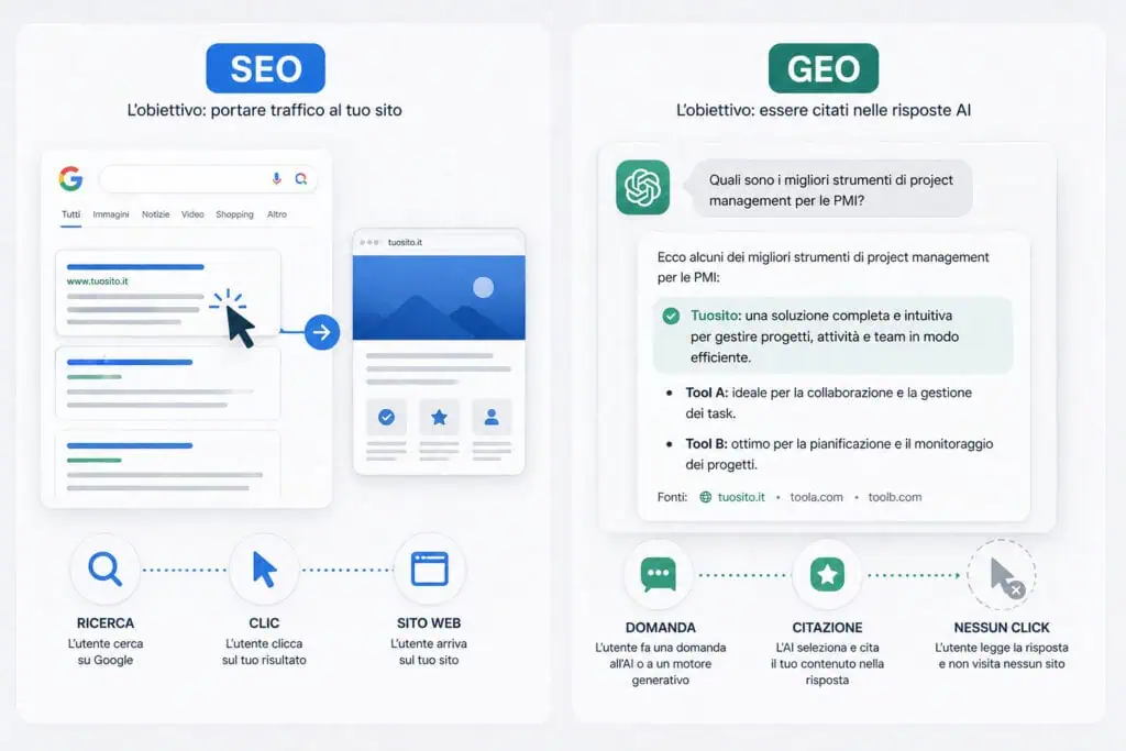 differenze geo seo
