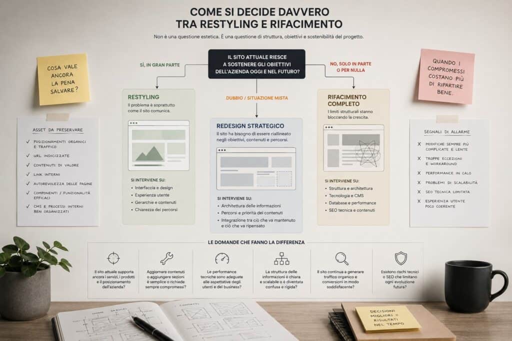come scegliere restyling